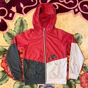 nike color-block windbreaker jacket.